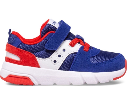 Tenis Saucony Jazz Lite 2.0 Niños Zapatos ancho especial Rojas / Blancas / Azules México MX-421-AB